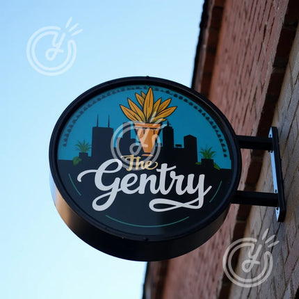 Custom Business Lightbox Sign Advertising Double-Sided Illuminated Personalized Customizable Auto Repair Shop Decor LED Signage