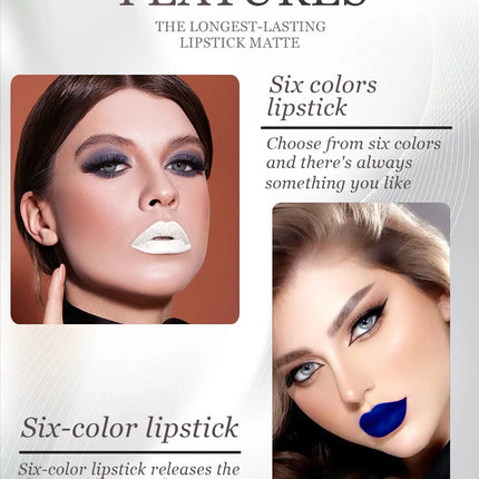 Halloween Dark Makeup Matte LipstickWhite Liquid Foundation Face Body Painting Base for Cosplay Mardi Gras Carnival Natural Look