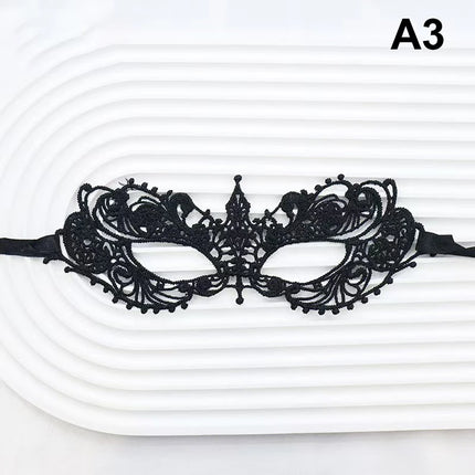 Women Lace Mask Eye Masquerade Party Masks Masked Ball Cosplay Costumes Carnival Half Face Mask