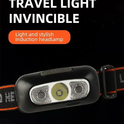 Flashlight Mini Keychain Light Work Light Rechargeable Lamp Super Bright Portable Lanterns LED Sensor Headlamp Fishing Camping