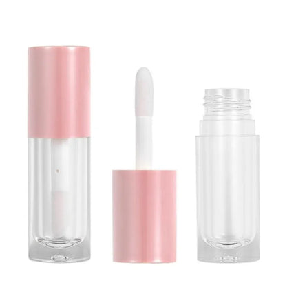 10/30/50pcs 6ml Round Empty Lip Gloss Tube Big Lip Brush Rod Lip Glaze /Lip Oil Tube Liquid Lipstick Tube Cosmetic Container