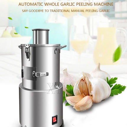 Garlic Peeler Machine 110V/220V Commercial Restaurant Barbecue Food Processor Electric Garlic Peeling Machine