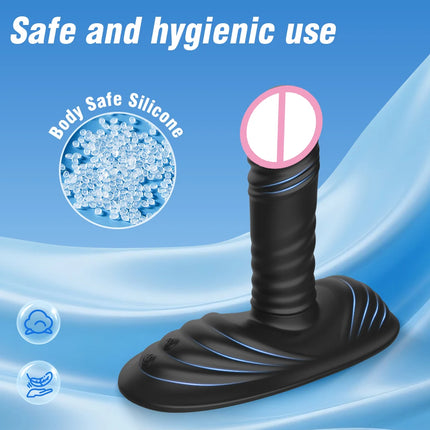 Powerful Dildo Vibrator 8 IN 1 Thrusting Remote Control G Spot Anal Vagina Stimulator Female Masturbator Sex Toys for Women Men