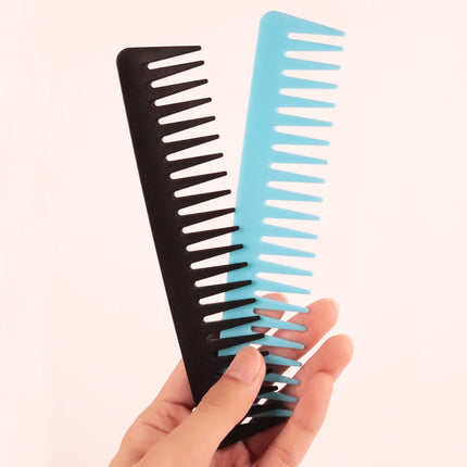 Hairdressing wide tooth comb, anti-static, suitable for home hairdressing and hair salons,special for real hair wigs