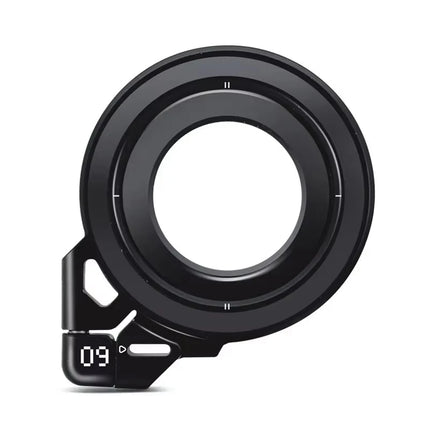 Aluminum alloy Magnetic Ring Phone Holder Ultra-thin strong magnetic N52 portable adjustable double-sided magnetic Phone Holder