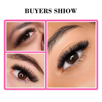 ARTSTAR 500 Fans Loose Fans Eyelash Extensions CC curl 5D-20D Medium Stem Sharp Russian Volume Fans  Premade Volume Lashes