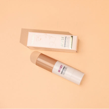 [Natural Glowup] 1pc Glowup Highlighter Stick | Natural Brightening Face Contour & Highlight Makeup, Medium Coverage, Buildable