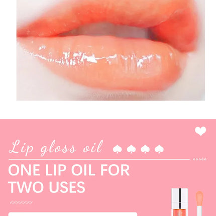 Crystal Jelly Moisturizing Lip Oil Plumping Lip Gloss Makeup Sexy Plump Lip Glow Oil Tinted Lip Plumper