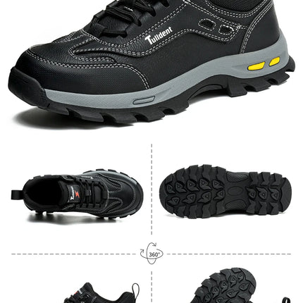New men's safety shoes, puncture resistant work shoes, men's protective shoes, wear-resistant work boots  Tactical Boots