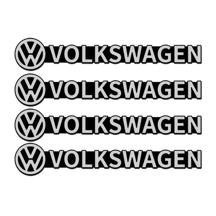 3D Car Audio Stereo Speaker Badge Sticker Decal Accessories For Volkswagen VW Golf Polo Caddy Tiguan Passat Jetta Touareg Sharan