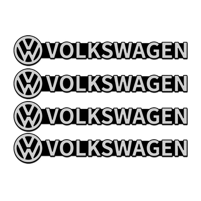 3D Car Audio Stereo Speaker Badge Sticker Decal Accessories For Volkswagen VW Golf Polo Caddy Tiguan Passat Jetta Touareg Sharan