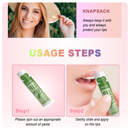 24PCS/ box 12 kinds of flower and fruit lip balm set Gift Natural fragrance moisturizing exfoliating and brightening lip color