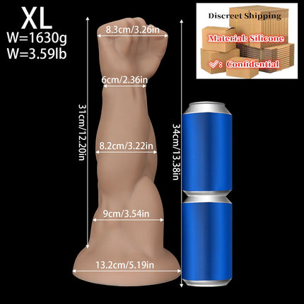 NEW Huge Anal Plug Thick Arm Buttplug Silicone Suction Cup Veins Texture Palm Dildo Adult Sex Toy For Women Gay Masturbation성인용품