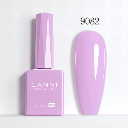9ml CANNI Gel Nail Polish HEMA FREE TPO FREE Round Brush Gorgeous Color Soak Off UV LED Semi Permanent Gel Varnish Winter Nails
