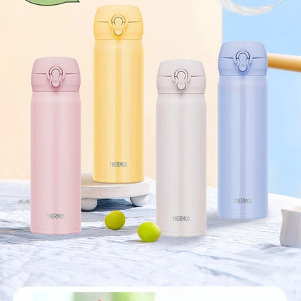 THERMOS Bottle 350/500ml Thermal Mug Stainless Steel Vacuum Flasks,6 H Keep Hot Cold, Leakproof Coffee for Office Outdoor Travel