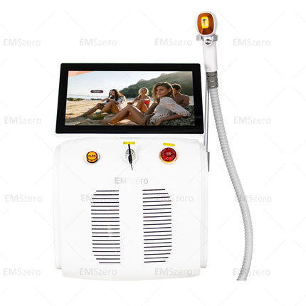 Professional Diode Laser Permanent Hair Removal Machine 755 808 1064nm Ice Cooling Painless Skin Rejuvenation Beauty Device