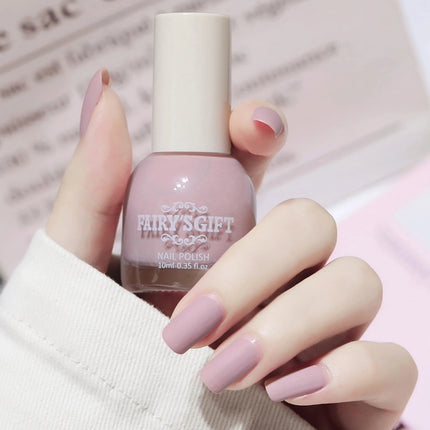 10ml Matte Nail Polish Convenient Water Proof Dry Quickly Resin Matte Set Nail Supplies for Professionals