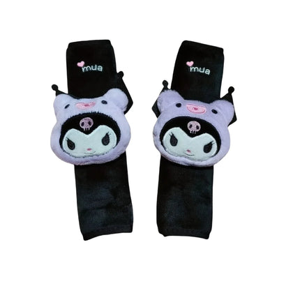 Cute cartoon character Kuromi car seat belt shoulder pads creative design car interior cute decoration holiday gift wholesale