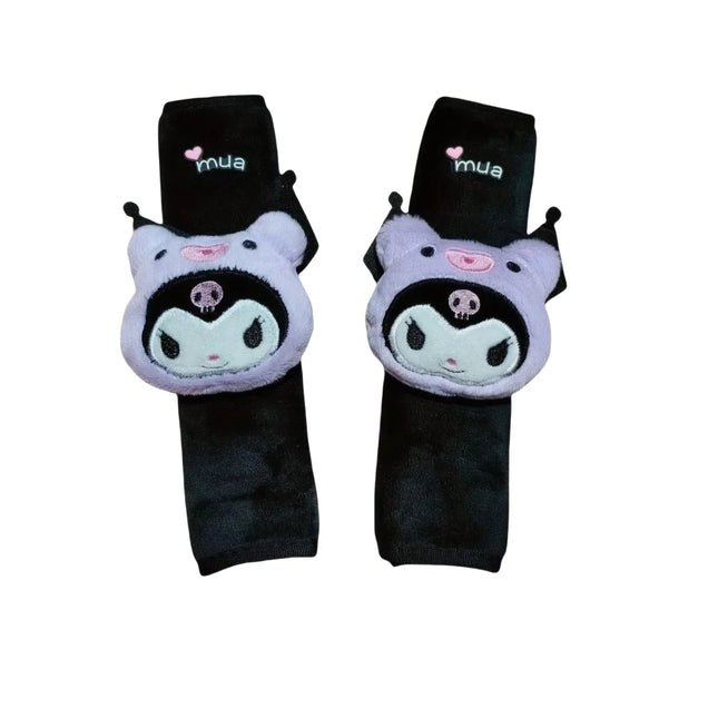 Cute cartoon character Kuromi car seat belt shoulder pads creative design car interior cute decoration holiday gift wholesale