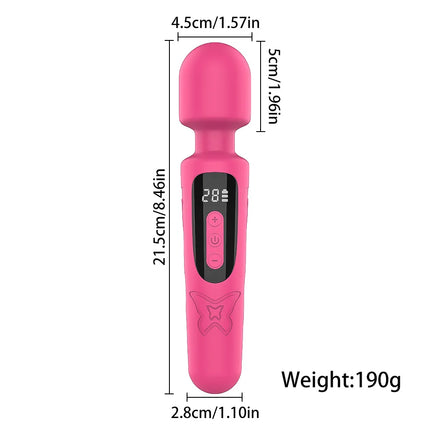 Powerful Handheld Masturbator Wand Vibrator For Women Vagina Masturbator Erotic Adults Dildo Stick