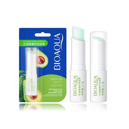 BIOAQUA Natural Fruits Lip Balm Moisturizing Jelly Nourishing Skin Care Lipstick Non-Stick Long-lasting Lips Care Cosmetics
