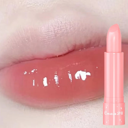 Fruit Color Changing Cherry Red Jelly Lipstick Moisturizing Temperature Change Peach Lip Blam Korean Makeup for Women Lips Care