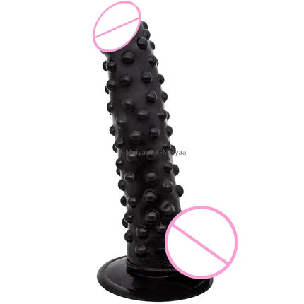 1PC Soft Dildo Sexy Prickly Dildo Sex Toy Fake Penis With Bump Thorn Suction Cup Anal Sex Women Couples Masturbators