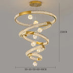 5 rings large / Cold White