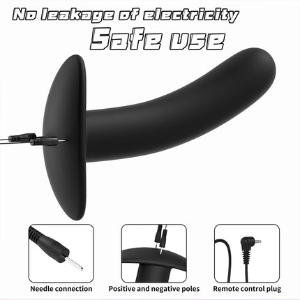 Silicone Anal Plug Electric Shock Orgasmic Masturbationadult Adult Game Vaginal plug Butt Plug BDSM Sex Toys For Women Men Gay