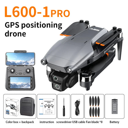 New L600-1 Pro screen control remote control GPS brushless high definition aerial photography folding quadcopter