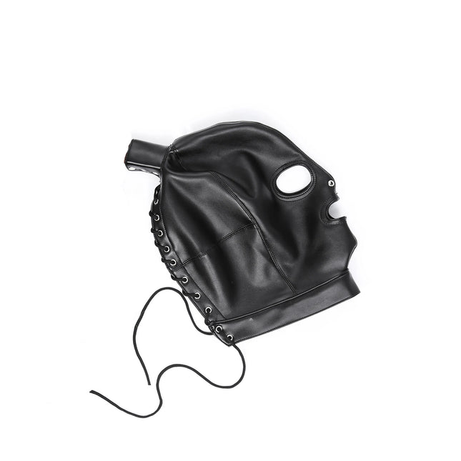 Professional Pony Play Mask with Hair Ponytail BDSM Bondage Hood Shoulder Harness Set Slave Role Play Fetish Gear Adult Toy