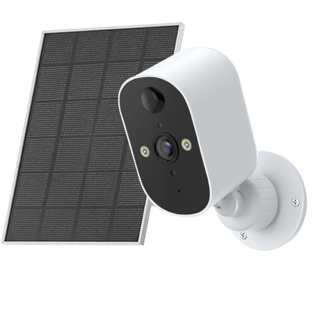 1080P WiFi Camera Solar Battery Outdoor Wireless Solar Powered Security Camera AI Motion Detection Two Way Audio Night Vision