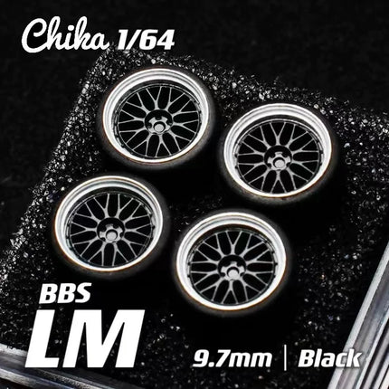 1/64 Chika Modified Wheels 9mm BBS LM VSXX Stance Wheels