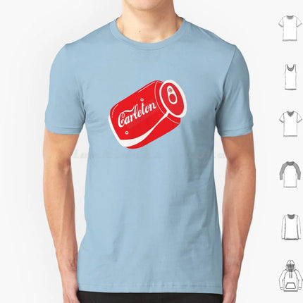 Carleton Coke Can T Shirt Big Size 100% Cotton Coke Carleton Carleton University