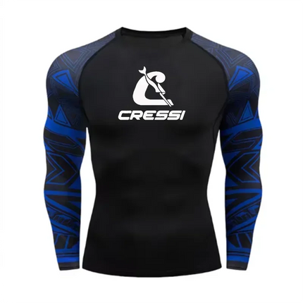 Rashguard Upf 50 Sun Protection Surf Shirt Quick Dry Breathable Swimming Tight T-shirt Summer 2023 Gym Clothes Mens Long Sleeve