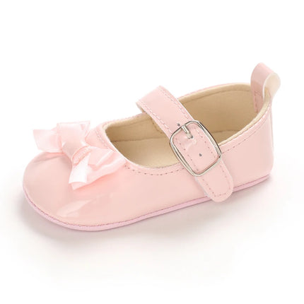Spring and Autumn Style 0-1 Year Old Baby Walking Shoes Soft Rubber Soled Baby Shoes Breathable and Non Slip Princess Shoes