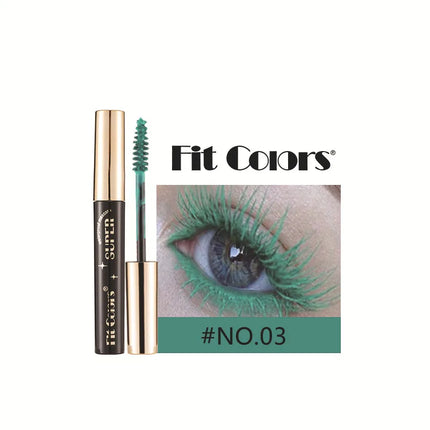 5D Silk Fiber Mascara Lash Color Mascara Waterproof 14 Colors 3D Mascara Eyelash Extension Thick Lengthening Eye Lashes Cosmetic