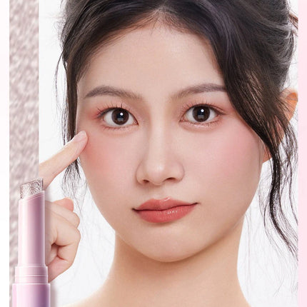 Water-like Jelly Eyeshadow Stick Pearlescent Glitter High-gloss Eyeshadow Crystal Shiny Multi-color Eye Shadow Highlighter Stick