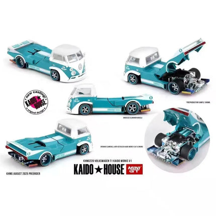 Kaido House MINIGT 1:64 BMW M3 KAIDO WORKS LARRY CHEN V1 USA Exclusive Alloy Die Cast Car Model Gift