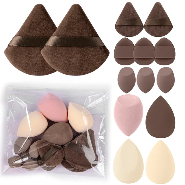 NEW 16PCS Professional Makeup Brush Set Soft Fluffy Eyeshadow Foundation Concealer Blending Blush Brush Kabuki Women Beauty Tool