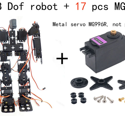 19 DOF Robot Educational Robot Kit for Ardunio Humanoid Robotic Walking with MG996 Programming Robot Kit 20KG Servo Technic Part
