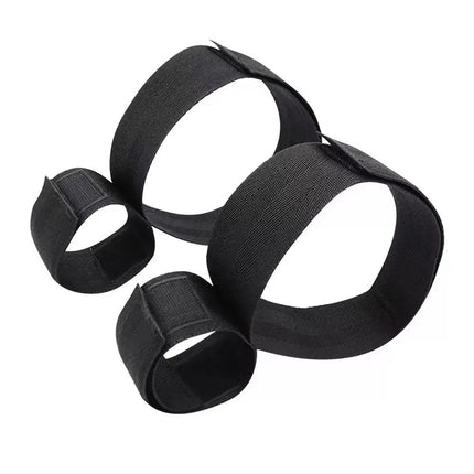 Adult Games Slave BDSM Bondage Nylon Handcuff Sex Toys For Woman Couples Fetish Cuffs Thigh Restraint Set Open Legs Sex Products