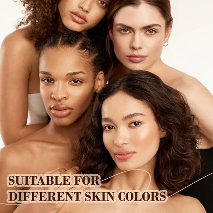 BSIMONE Coverage Foundation Long-Lasting Oil Control Waterproof Liquid Foundation Matte Finish Concealer With Sponge Brush Head
