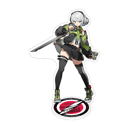 Game Zenless Zone Zero Sunna Cissia Promeia Hoshimi Miyabi Anime Acrylic Stand Model Plate Keychain Desk Decor Collection gift
