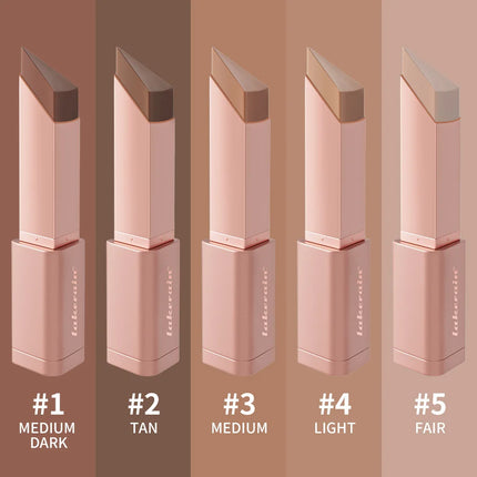 2 IN 1 Cream Bronzer And Contour Stick Waterproof Highly Pigmented Instant Depth & Dimension Contouring Face Makeup Cosmetics