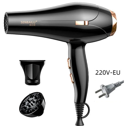 11 Second Fast Dry Hair Dryer With Pure Copper Core, High-Speed Blue Light Negative Ion Hair Care, Home Hair Salon Hair Dryer