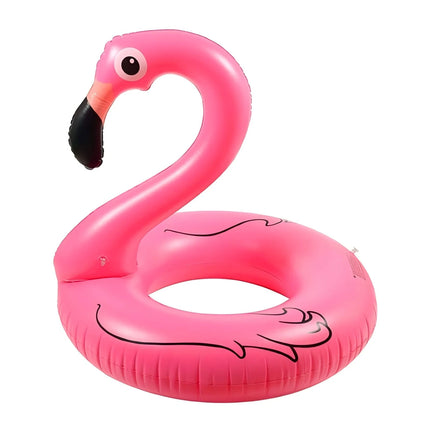Summer Pool Inflatable Toys Cartoon Unicorn Shape Swimming Ring Toys for Kids Adults PVC Thickened  Air Beach Party Water