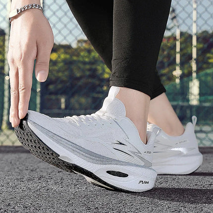 Sneakers Men Mesh Breathable Running Shoes Unisex Light Soft Thick Sole Hole Couple Shoes Athletic Sneakers Women Shoes Sport