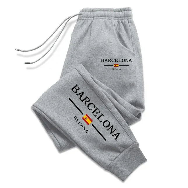 Mens Sweatpants Popular City Printing Pants Outdoors Sports Daily Casual Tracksuit Trousers Jogging Man Pants Street Dance 2025