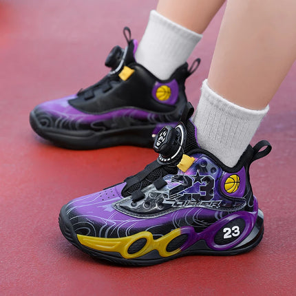 Childrens Sneakers Mesh Breathe Shock-absorbing Training Outdoor Ultralight Anti Slip Classic Running Shoes for Boys Girls